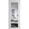 Межкомнатная дверь эмаль Profil Doors 2.5.2PD крем вайт остеклённая