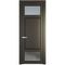 Межкомнатная дверь эмаль Profil Doors 2.3.4PD перламутр бронза стекло матовое