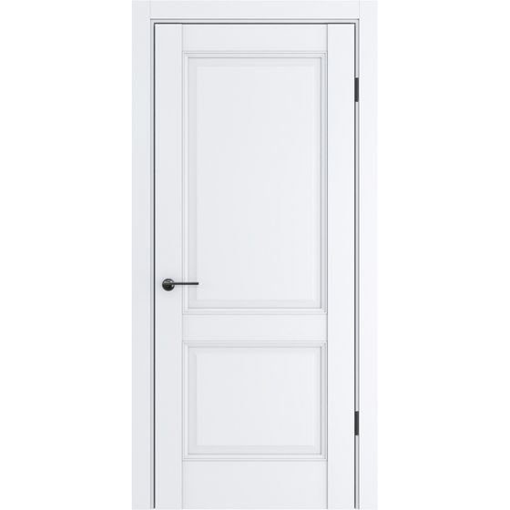 Межкомнатная дверь экошпон ДП 78 white perl