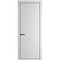 Profil Doors 25PA крем вайт профиль чёрный матовый