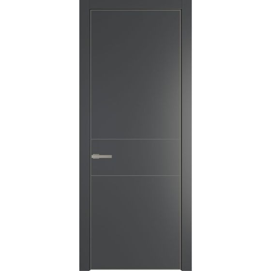 Profil Doors 14PA графит профиль никель матовый