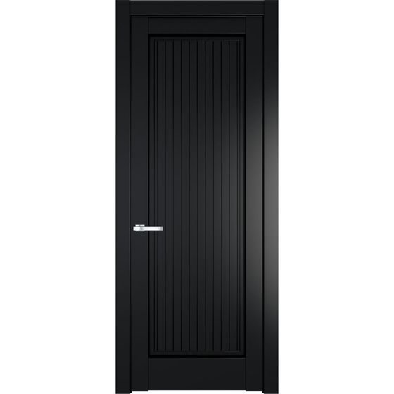 Межкомнатная дверь эмаль Profil Doors 3.1.1PM блэк глухая