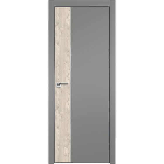 Межкомнатная дверь unilack Profil Doors 100E грей со вставкой