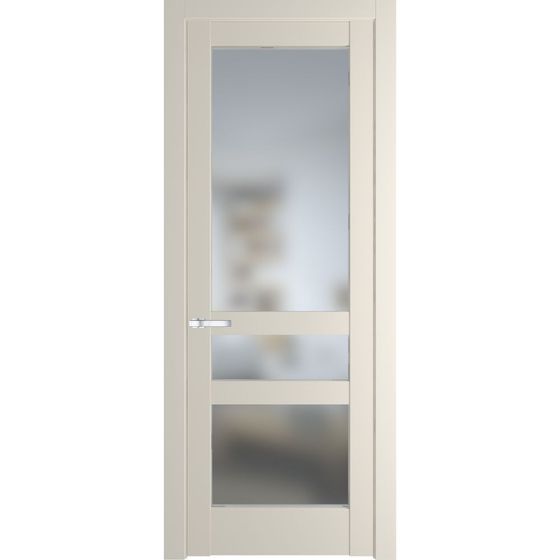 Межкомнатная дверь эмаль Profil Doors 3.5.2PD кремовая магнолия остеклённая