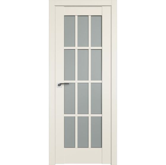 Фото межкомнатной двери unilack Profil Doors 102U магнолия сатинат стекло матовое