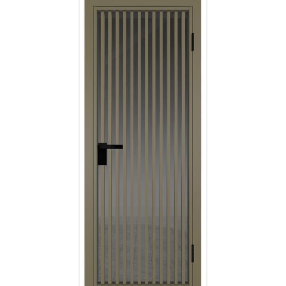 Межкомнатная дверь алюминиевая Profil Doors 11AG шампань остеклённая
