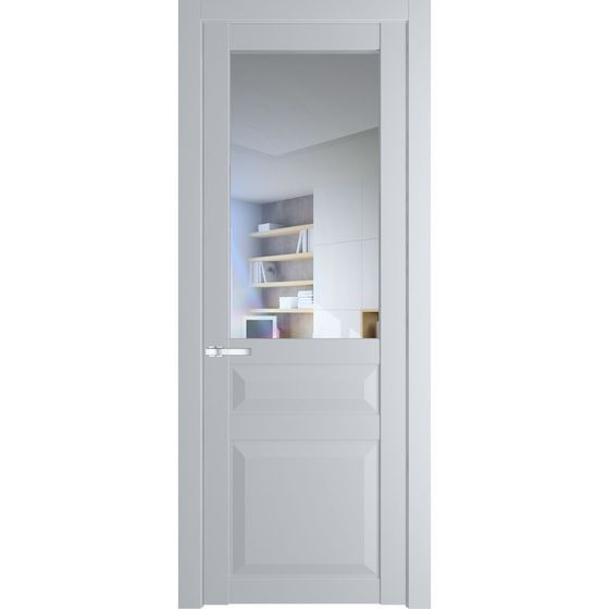 Межкомнатная дверь эмаль Profil Doors 1.5.3PD лайт грей остеклённая