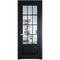 Межкомнатная дверь эмаль Profil Doors 4.2.2 (р.12) PD нэви блу стекло прозрачное