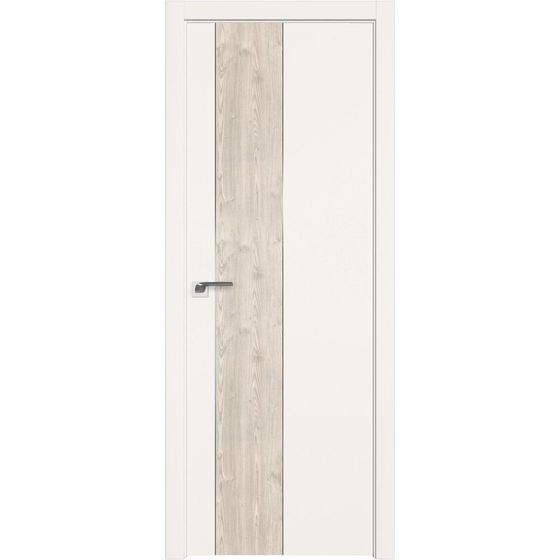 Межкомнатная дверь unilack Profil Doors 105E дарквайт со вставкой
