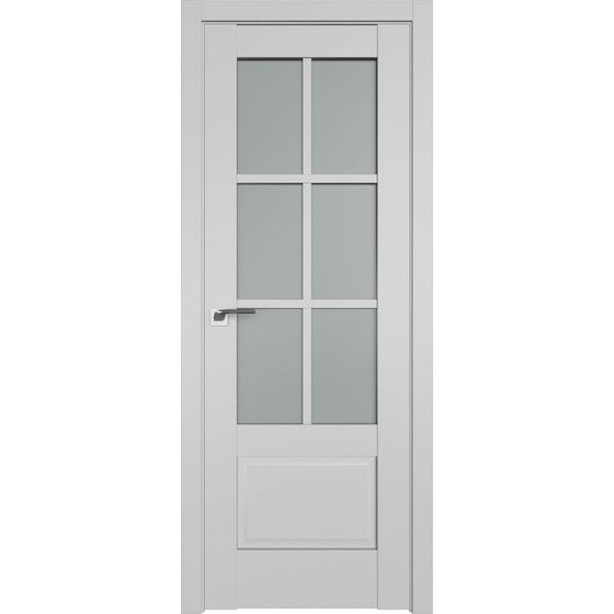 Фото межкомнатной двери unilack Profil Doors 103U манхэттен стекло матовое
