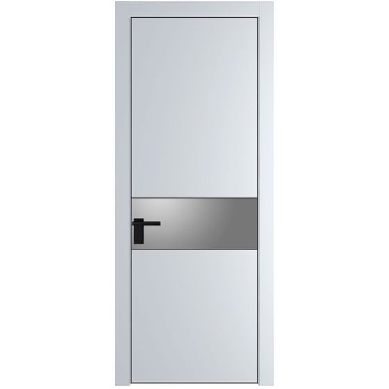 Profil Doors 17PA вайт профиль чёрный матовый стекло серебро матлак
