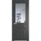 Межкомнатная дверь эмаль Profil Doors 1.5.3PD графит остеклённая