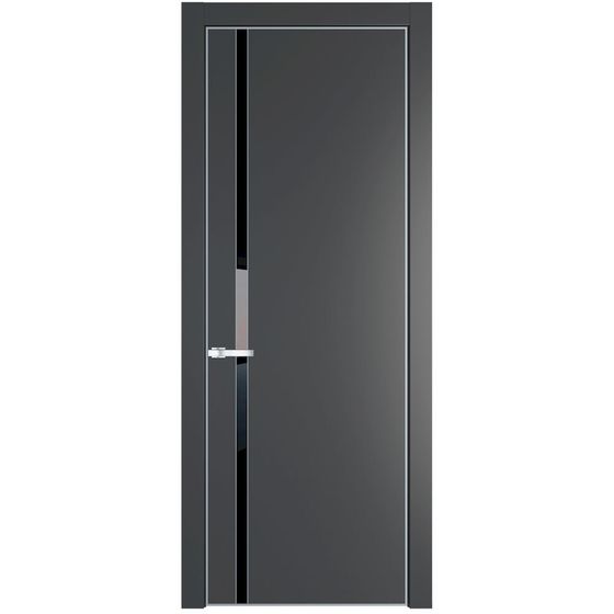 Profil Doors 21PA графит профиль серебро стекло чёрный лак