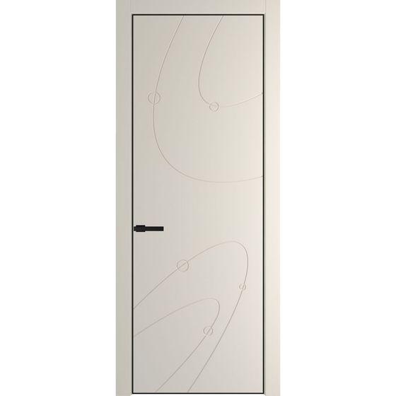 Profil Doors 5PA кремовая магнолия профиль чёрный матовый