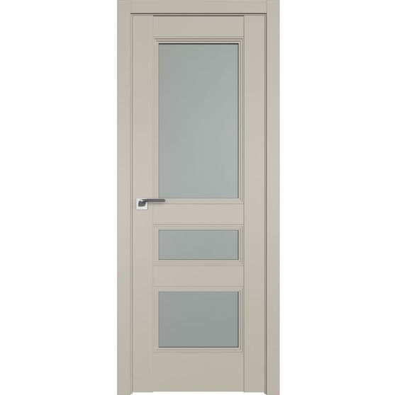 Фото межкомнатной двери unilack Profil Doors 69U шеллгрей стекло матовое