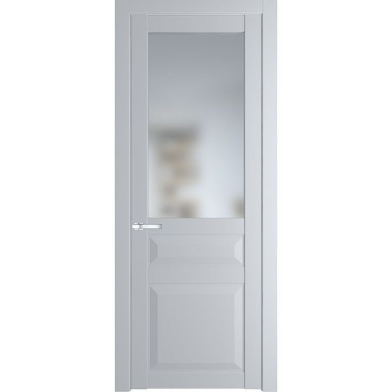 Межкомнатная дверь эмаль Profil Doors 1.5.3PD лайт грей остеклённая