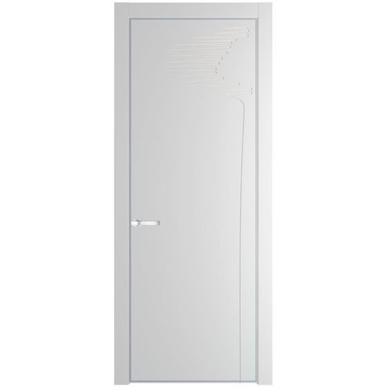 Profil Doors 25PA крем вайт профиль серебро