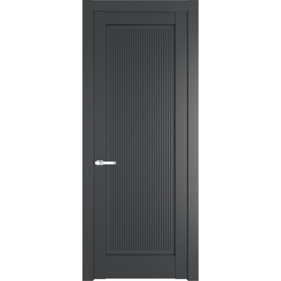 Межкомнатная дверь эмаль Profil Doors 2.1.1PM графит глухая