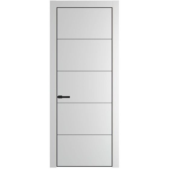 Profil Doors 15PA крем вайт профиль чёрный матовый
