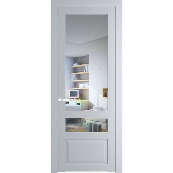 Межкомнатная дверь эмаль Profil Doors 2.5.4PD лайт грей остеклённая