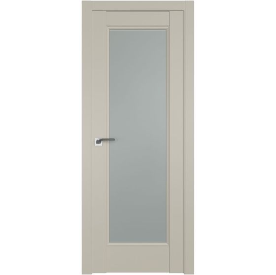 Фото межкомнатной двери unilack Profil Doors 92U шеллгрей стекло матовое