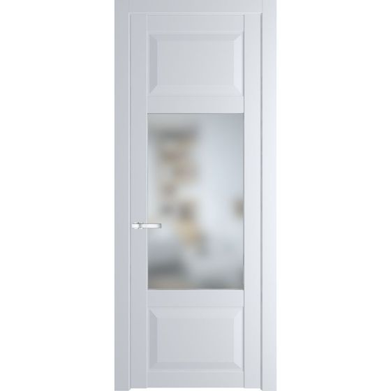 Межкомнатная дверь эмаль Profil Doors 1.3.3PD вайт остеклённая
