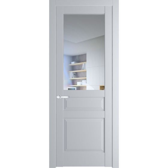 Межкомнатная дверь эмаль Profil Doors 4.5.3PD лайт грей остеклённая