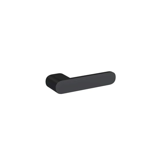 Дверная ручка Fimet for Рrofil Doors Futura на розетке 277 чёрная матовая