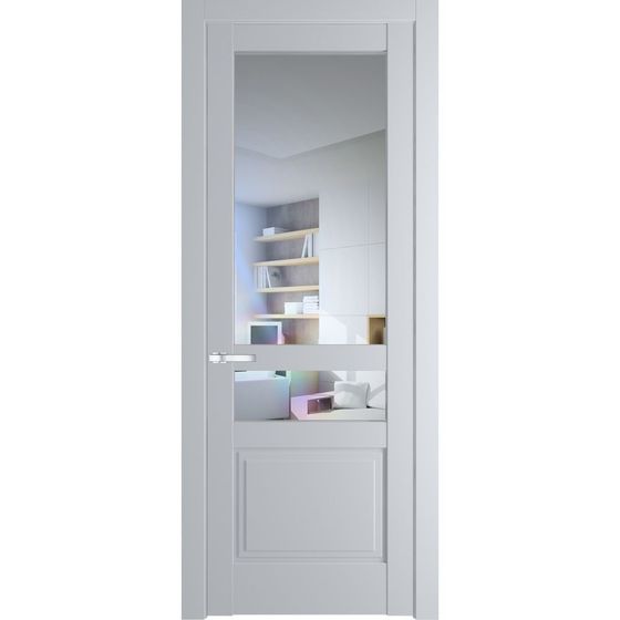 Межкомнатная дверь эмаль Profil Doors 3.5.4PD лайт грей остеклённая