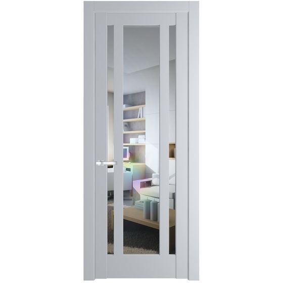 Межкомнатная дверь эмаль Profil Doors 3.5.2PM лайт грей остеклённая