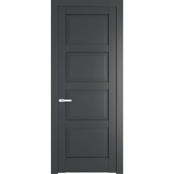 Межкомнатная дверь эмаль Profil Doors 3.4.1PD графит глухая