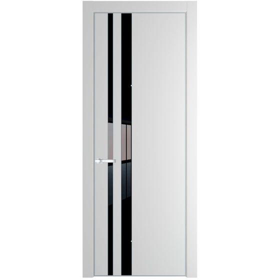 Profil Doors 20PA крем вайт профиль серебро стекло чёрный лак