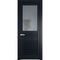 Межкомнатная дверь эмаль Profil Doors 2.3.2PM нэви блу остеклённая