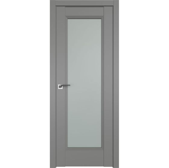 Фото межкомнатной двери unilack Profil Doors 65U грей стекло матовое