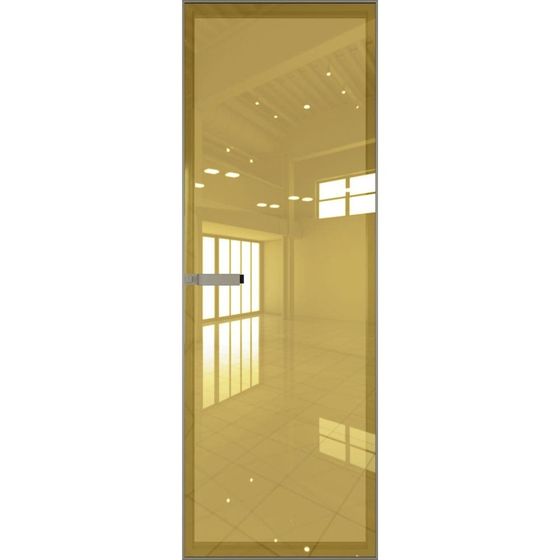 Скрытая алюминиевая дверь Invisible 1AGN зеркало gold