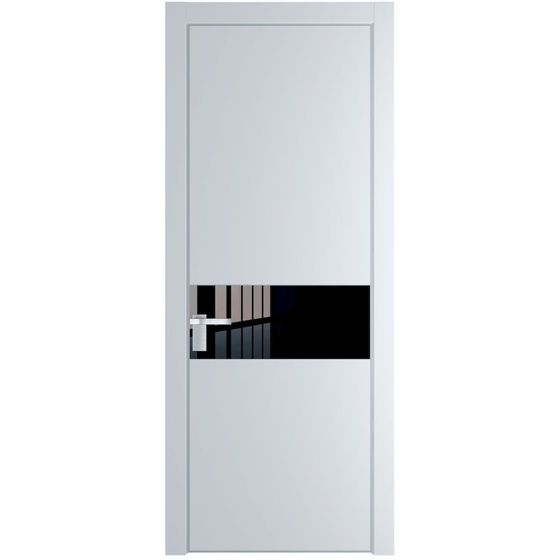 Profil Doors 17PA вайт профиль серебро стекло чёрный лак