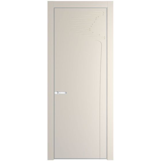 Profil Doors 25PA кремовая магнолия профиль серебро