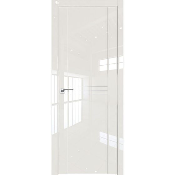 Межкомнатная дверь глянцевая Profil Doors 151L магнолия люкс глухая