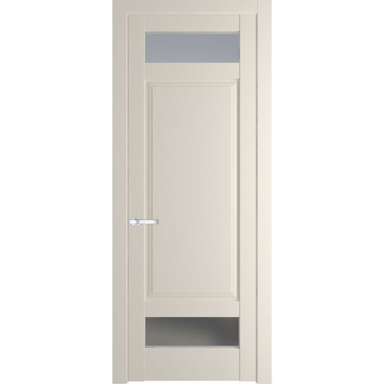 Межкомнатная дверь эмаль Profil Doors 4.3.4PD кремовая магнолия остеклённая