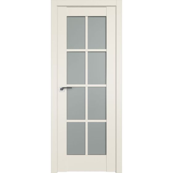 Фото межкомнатной двери unilack Profil Doors 101U магнолия сатинат стекло матовое