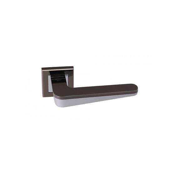 Фото дверной ручки ESPADA Q321 BLACK NICKEL - CHROME