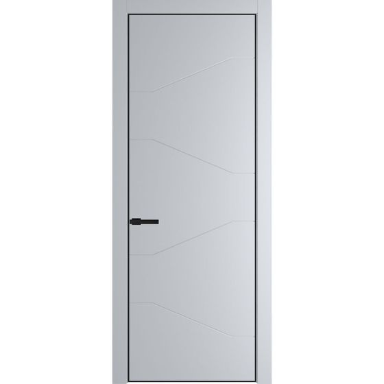 Profil Doors 2PA лайт грей профиль чёрный матовый