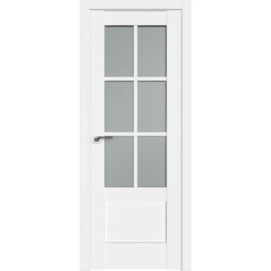 Фото межкомнатной двери unilack Profil Doors 103U аляска стекло матовое