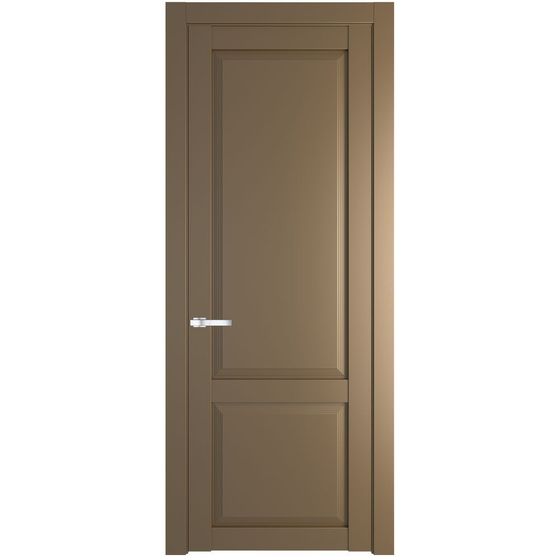 Межкомнатная дверь эмаль Profil Doors 2.2.1PD перламутр золото глухая