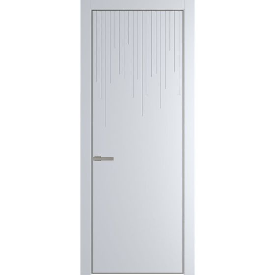 Profil Doors 8PA вайт профиль никель матовый
