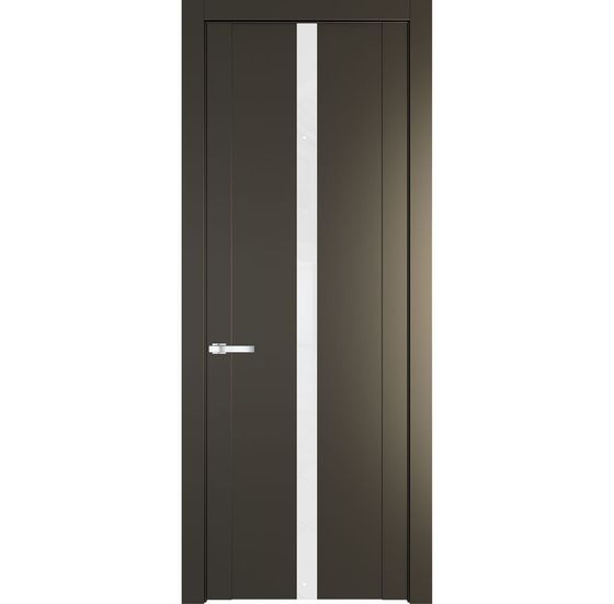 Межкомнатная дверь эмаль Profil Doors 1.8P перламутр бронза стекло лак классик