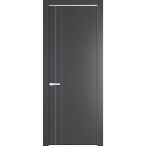Profil Doors 12PA графит профиль белый матовый