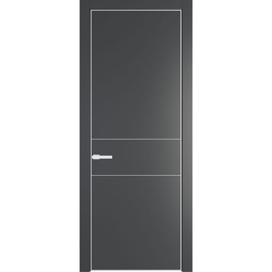 Profil Doors 14PA графит профиль белый матовый