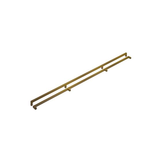 Дверная ручка-скоба Profil Doors Incontro 20x20 золотая для замка AGB TOUCH