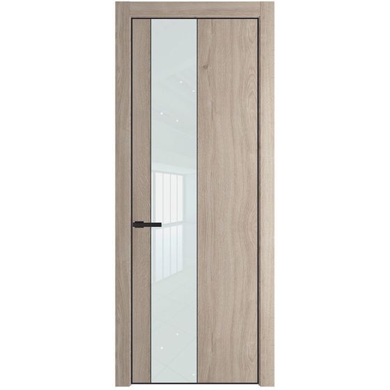 Profil Doors 19NA дуб сонома стекло белый лак